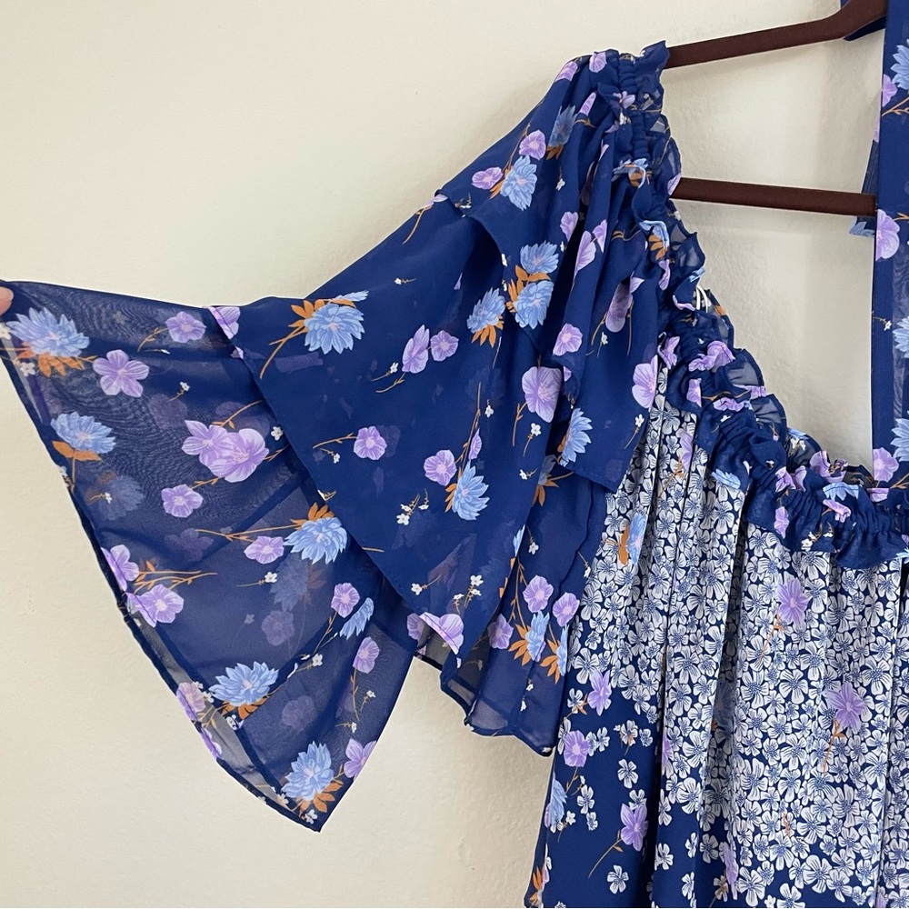 Misa Los Angeles Penille Floral Halter Top‎ Size M - Picture 4 of 11
